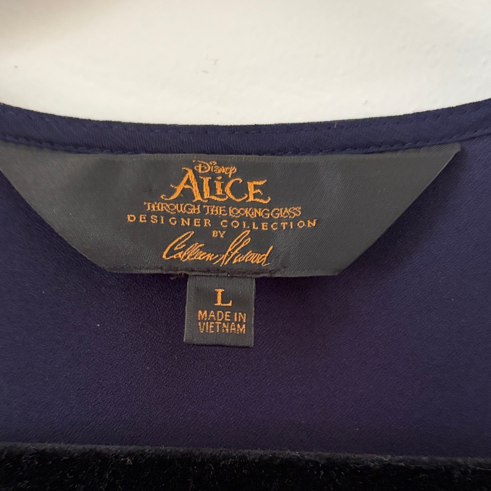 Disney Alice Through the Looking Glass Designer Collection Double Breasted Vest - Picture 4 of 7